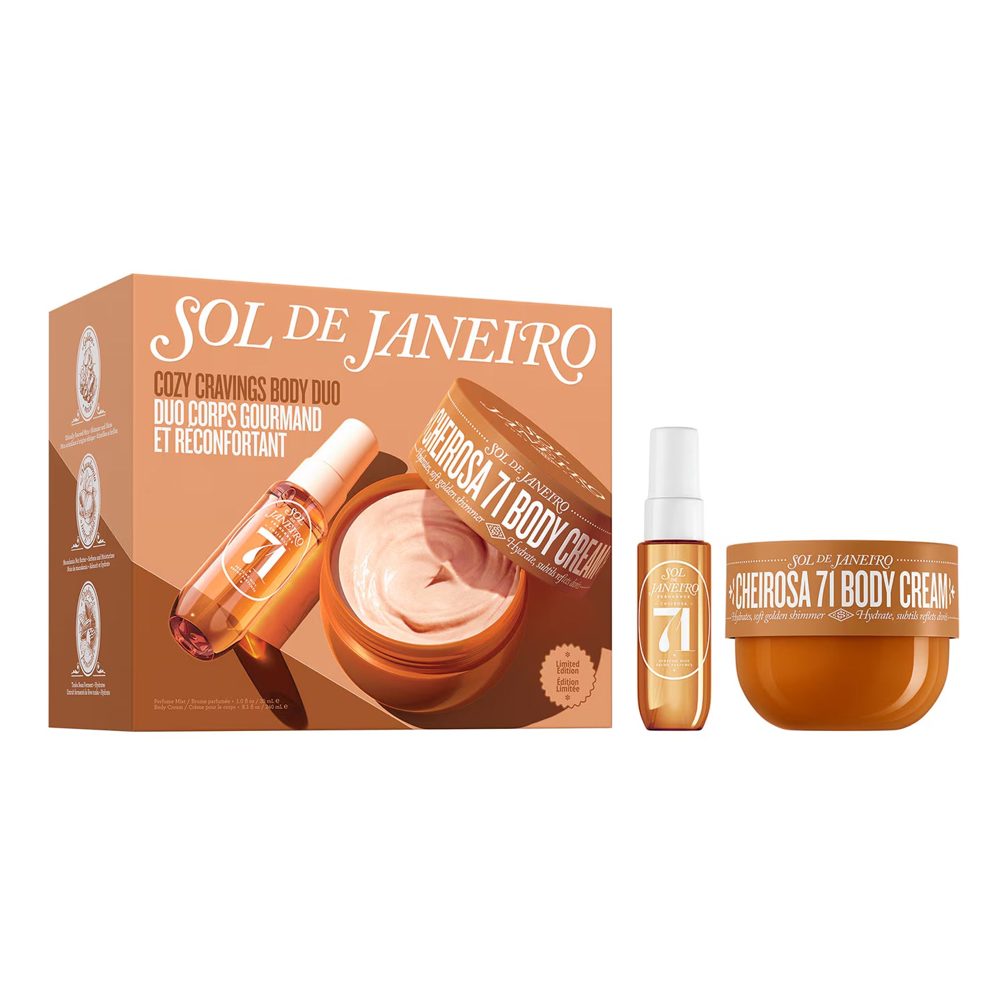Duo Corps Gourmand et Réconfortant 71 - Coffret Soin Corps