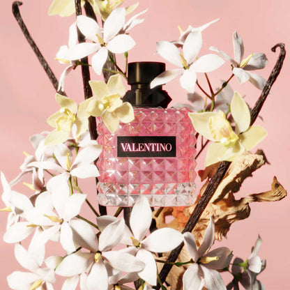Born in Roma Donna - Eau de Parfum Pour Elle Florale Ambrée Boisée - 100ml