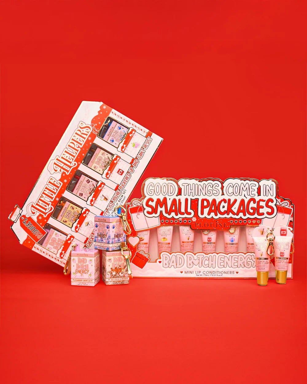 Ensemble de rouges à lèvres P.Louise Festive Pout - parfumdeanna