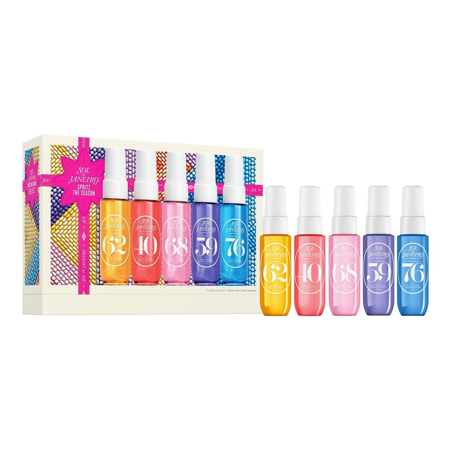 Spritz The Season - Coffret De Brumes Parfumées Iconiques Cheirosa - parfumdelea