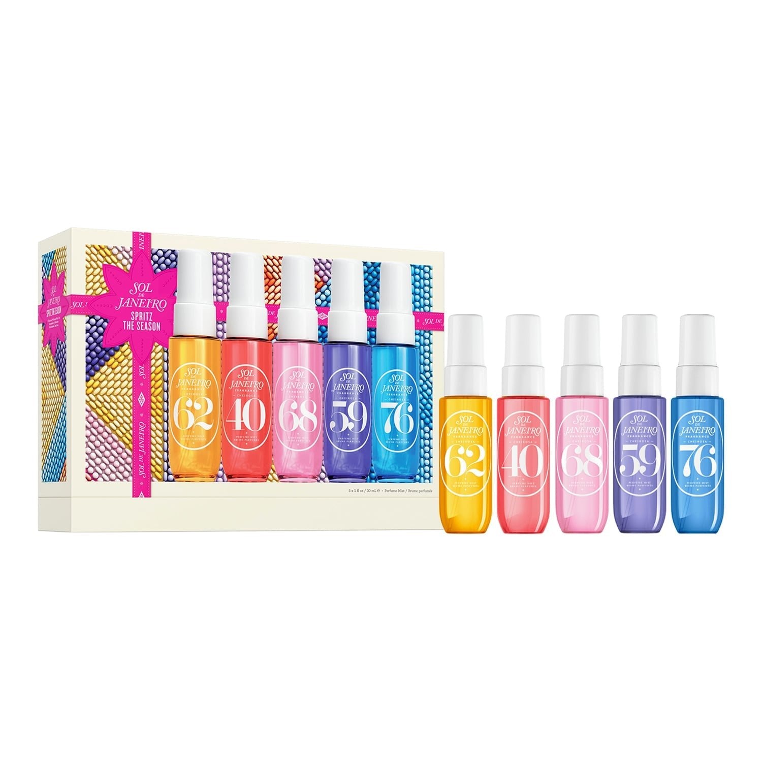 Spritz The Season - Coffret De Brumes Parfumées Iconiques Cheirosa - parfumdelea